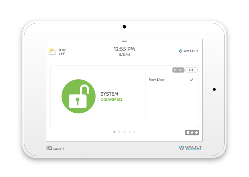 Smart Home Security Control Panel by Vault